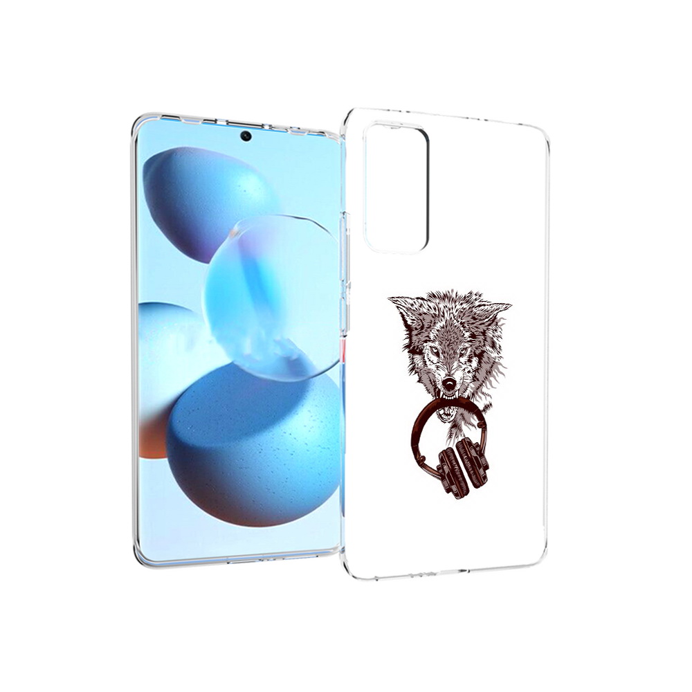 

Чехол MyPads Tocco для Xiaomi Mi Civi дикий волк (PT172370.274.325), Прозрачный, Tocco