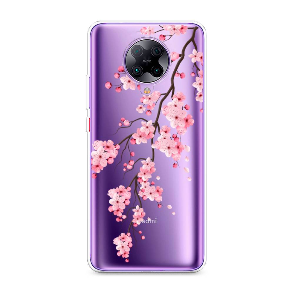 

Чехол Awog на Xiaomi Redmi K30 Pro "Розовая сакура", Розовый;коричневый, 38850-8