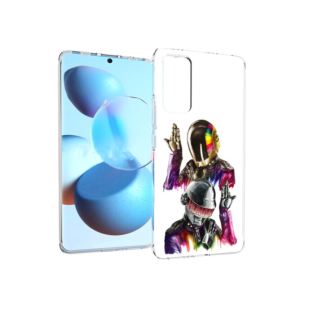 

Чехол MyPads Tocco для Xiaomi Mi Civi диско космонавты (PT172370.274.329), Прозрачный, Tocco