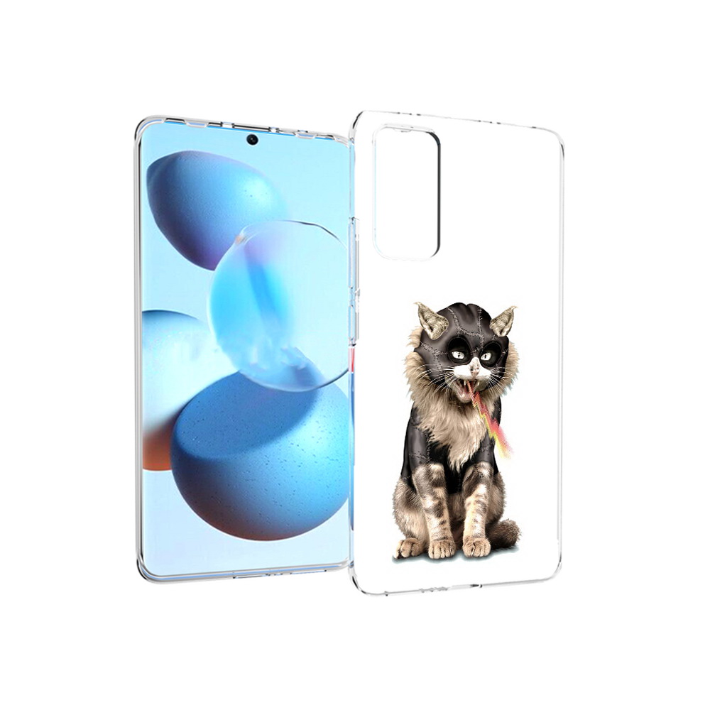 

Чехол MyPads Tocco для Xiaomi Mi Civi дьяволский кот (PT172370.274.341), Прозрачный, Tocco