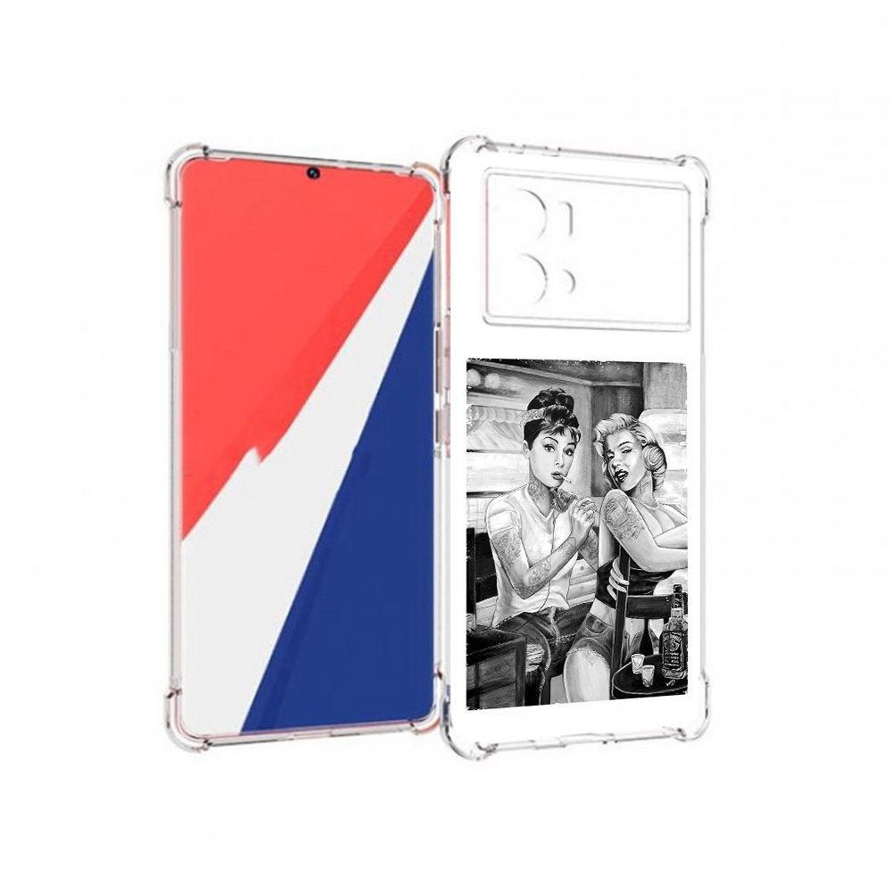 

Чехол MyPads Tocco для Vivo 9 Pro тату мастер (PT226978.402.637), Прозрачный, Tocco