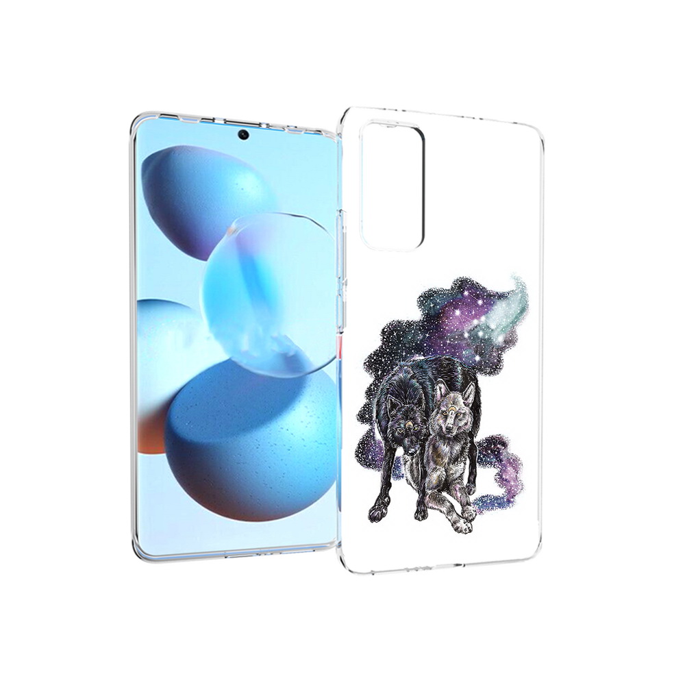

Чехол MyPads Tocco для Xiaomi Mi Civi звездные волки (PT172370.274.352), Прозрачный, Tocco