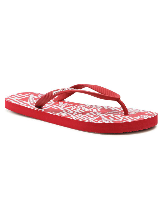 

Шлепанцы X4QS04 XM763 N604 Emporio Armani Красный 42 EU, X4QS04 XM763 N604