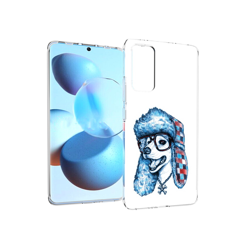 

Чехол MyPads Tocco для Xiaomi Mi Civi зимний пес (PT172370.274.362), Прозрачный, Tocco