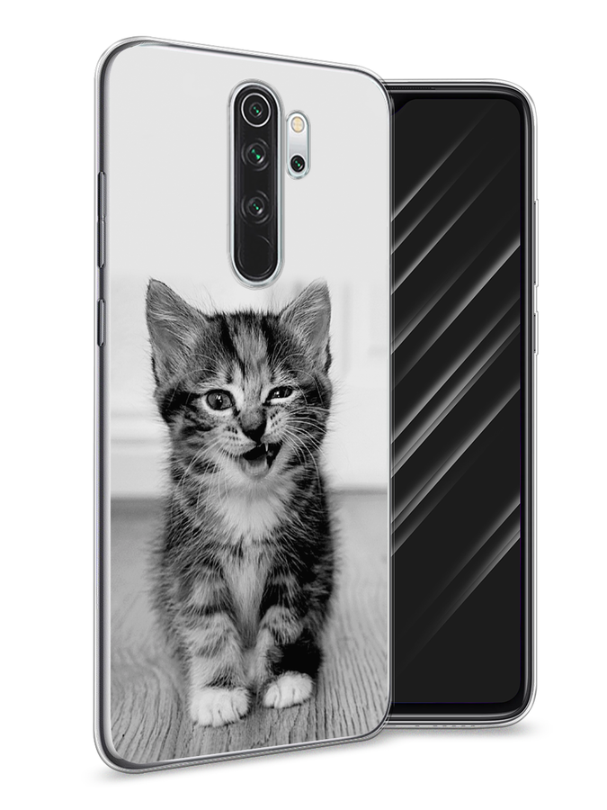 

Чехол Awog на Xiaomi Redmi Note 8 Pro "Подмигивающий котенок", Разноцветный, 36650-1