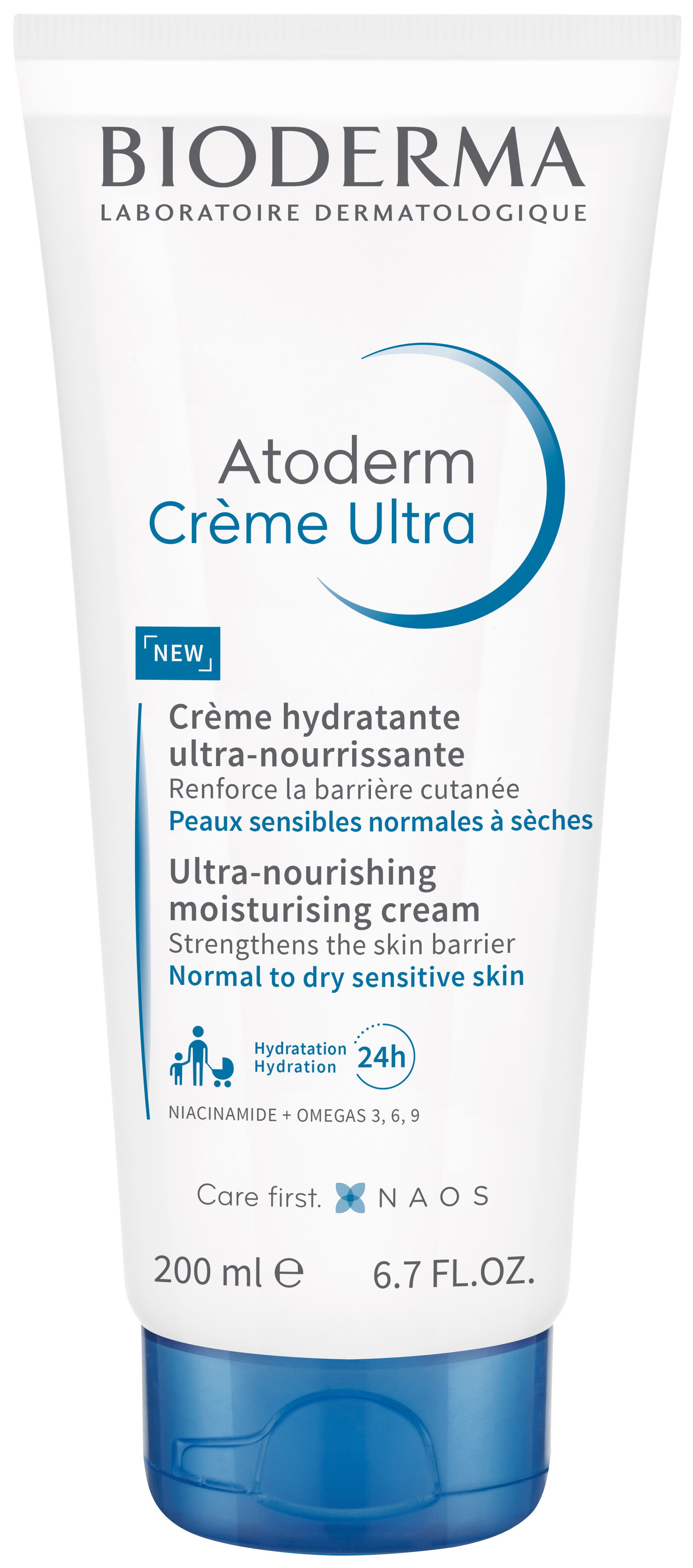 Крем для лица Bioderma Atoderm Ultra туба, 200 мл аптека топикрем ад крем для лица липидовосстанавливающий туба 40мл