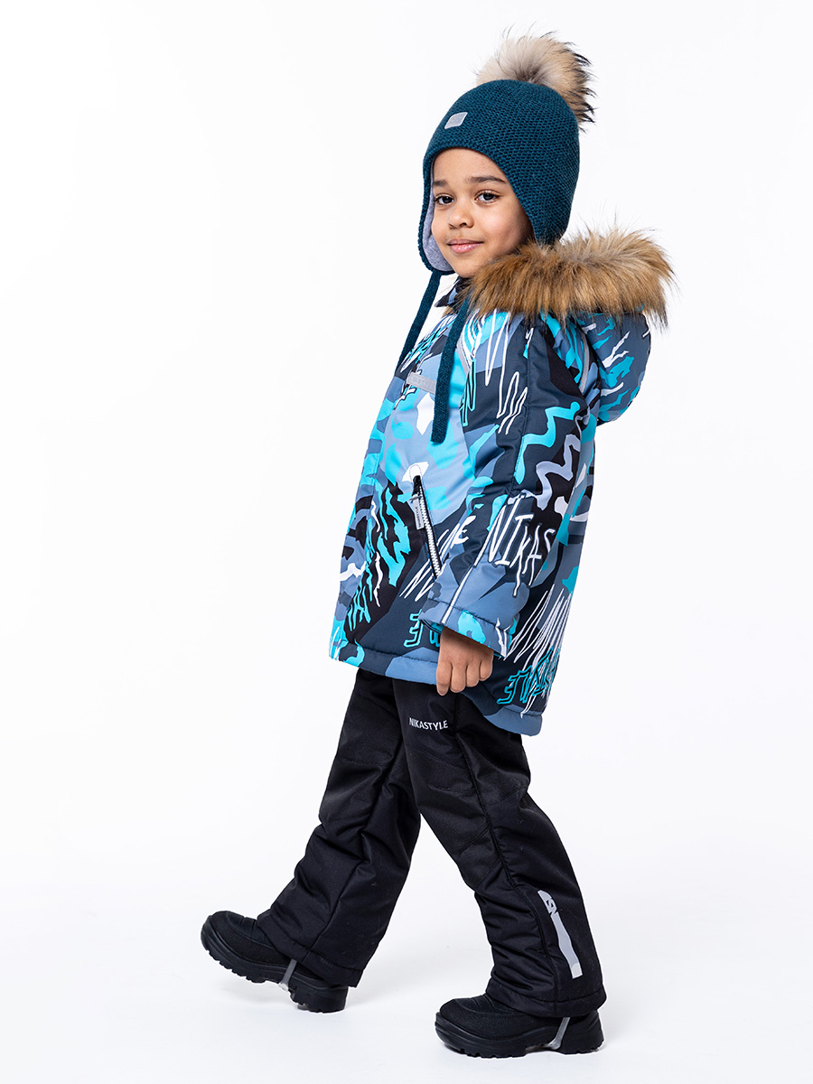 

Комплект верхней одежды детский NIKASTYLE 7з0323, серый, 92, 7з0323