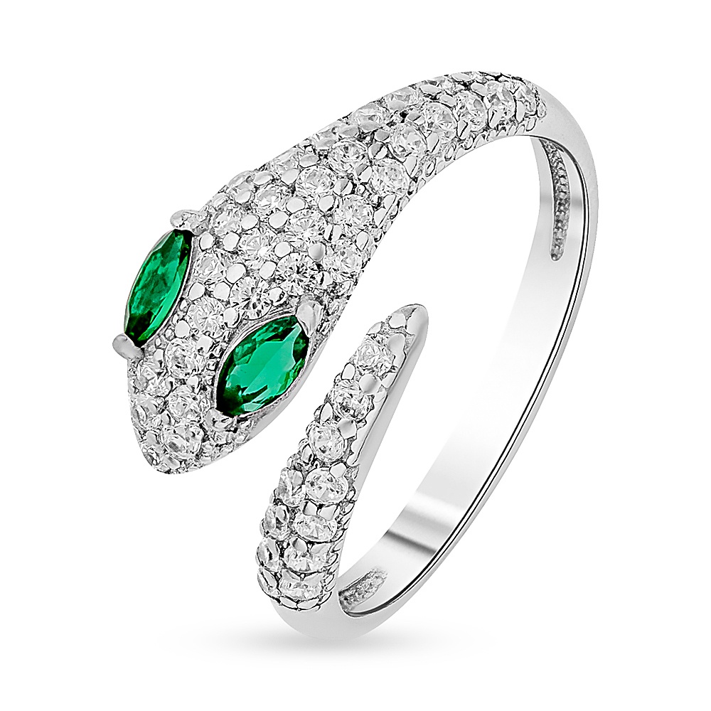 

Кольцо из серебра р. , 585Gold 701012810, фианит, 701012810