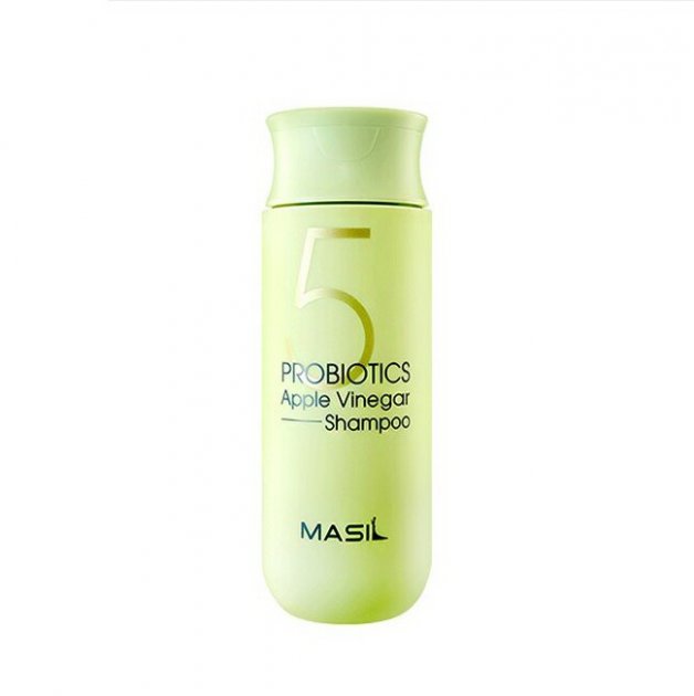 фото Бессульфатный шампунь с яблочным уксусом masil 5 probiotics apple vinegar shampoo 150 мл