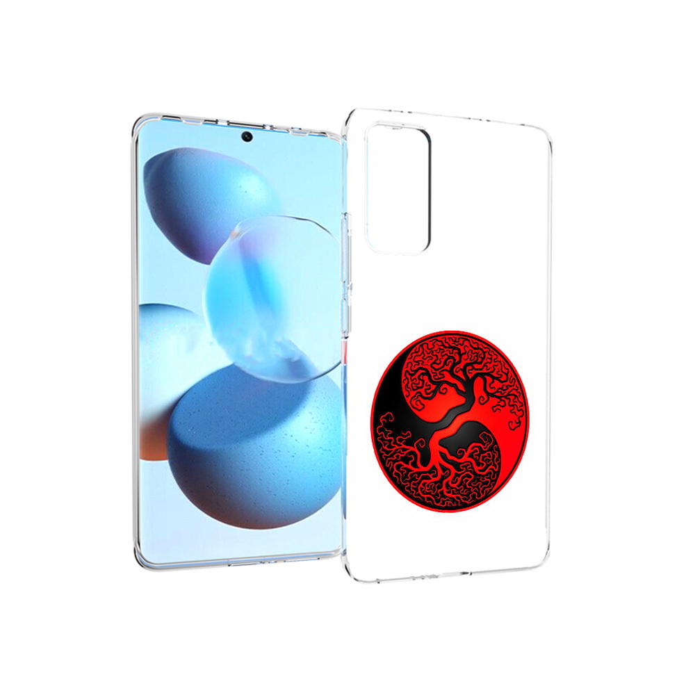 

Чехол MyPads Tocco для Xiaomi Mi Civi инь янь дерево (PT172370.274.379), Прозрачный, Tocco