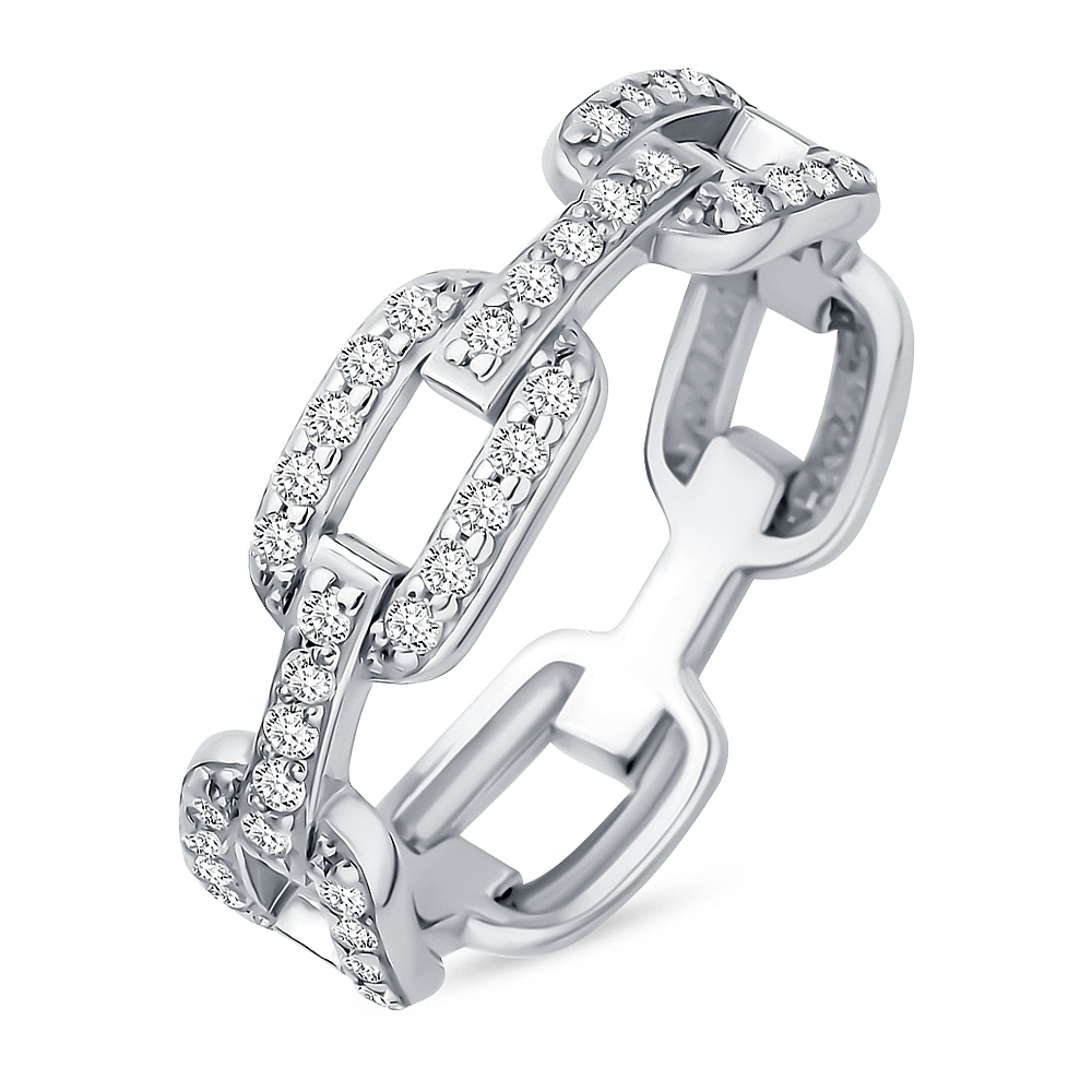 

Кольцо из серебра р. , 585Gold 701012915, фианит, 701012915