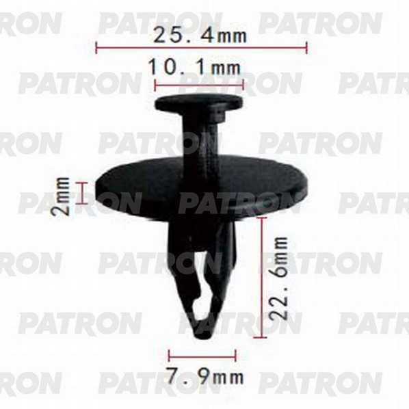 

Клипса Автомобильная PATRON P370745