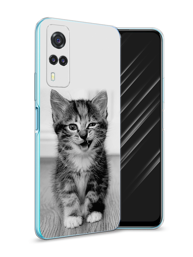 

Чехол Awog на Vivo Y31 "Подмигивающий котенок", Разноцветный, 263750-1