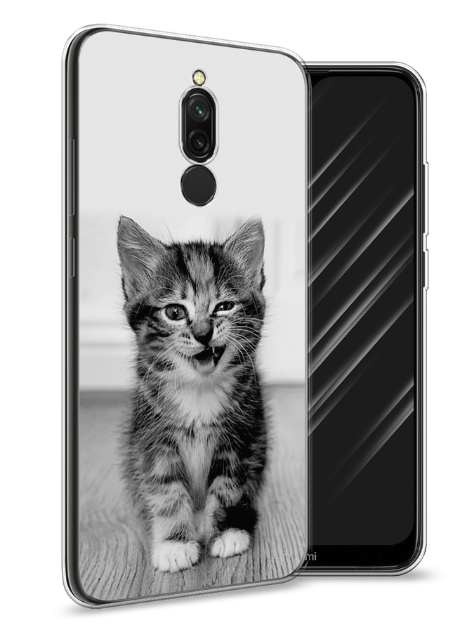 

Чехол Awog на Xiaomi Redmi 8 "Подмигивающий котенок", Разноцветный, 37150-1