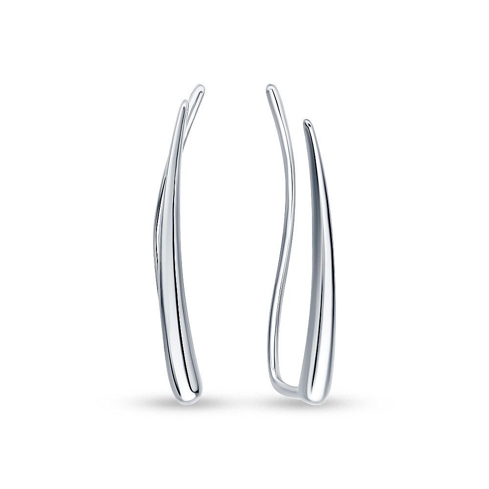 

Серьги клаймберы из серебра 585Gold 702010777, 702010777