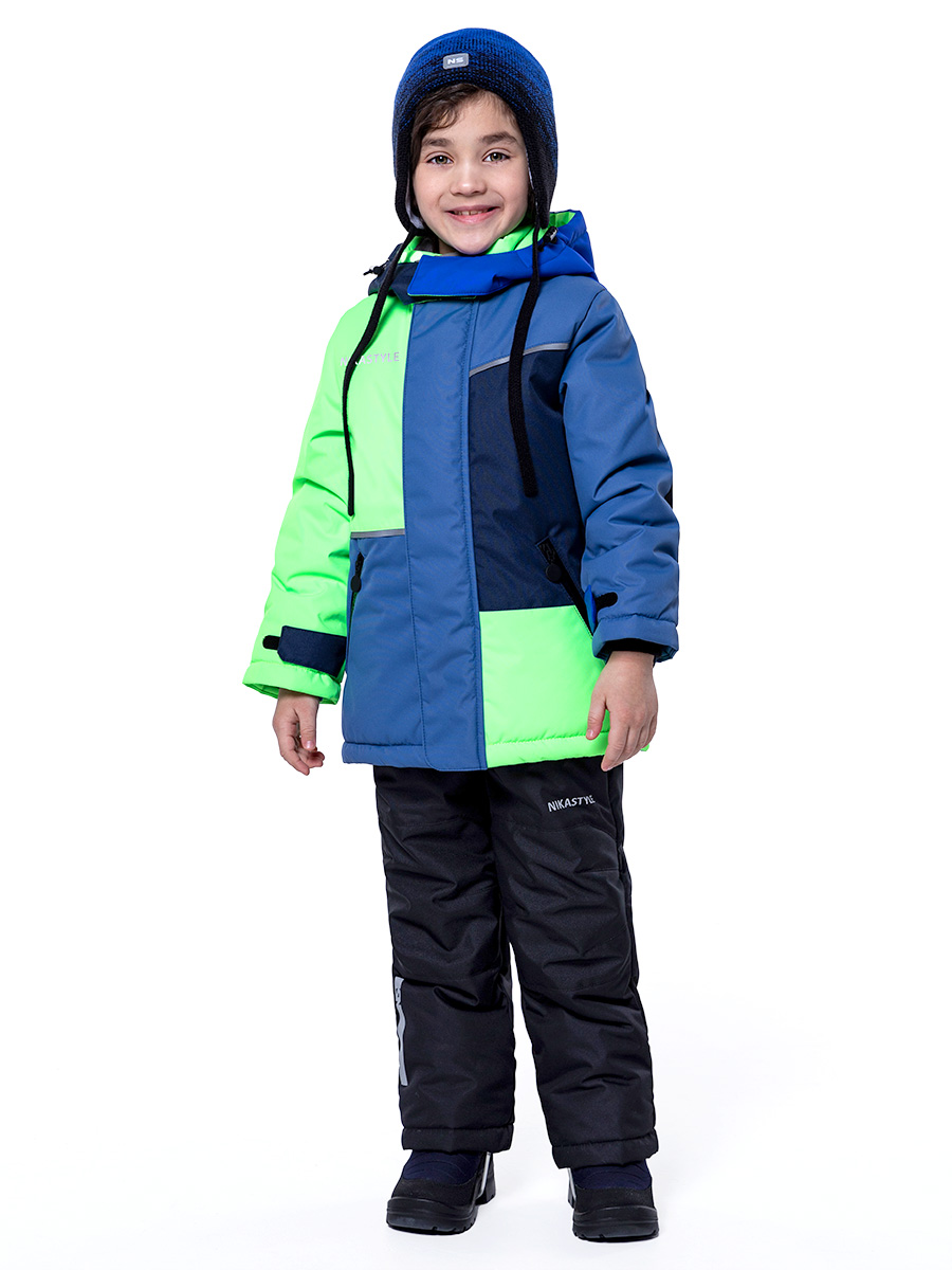 Комплект верхней одежды детский NIKASTYLE 7з2323, зеленый, 92