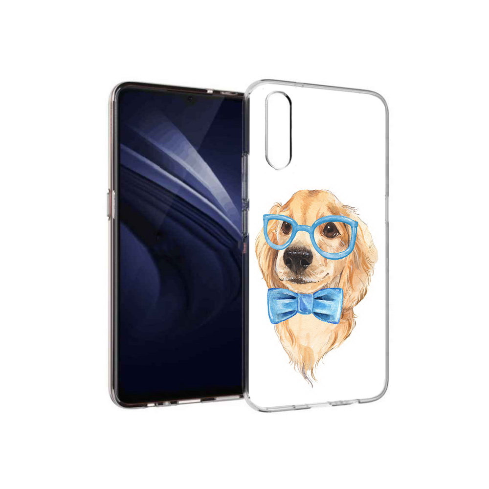 

Чехол MyPads Tocco для Vivo V17 Neo Собака интеллигент (PT226959.388.159), Прозрачный, Tocco