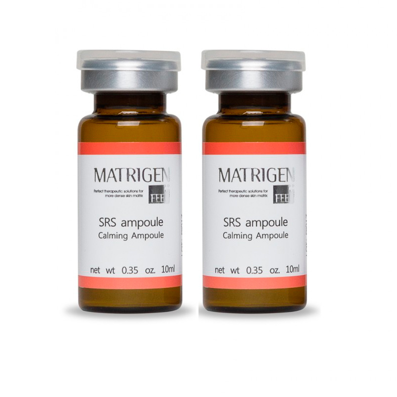 Сыворотка Matrigen SRS Calming для лица под мезороллер-дермапен, 2х10 мл barex активная сыворотка защита bonding potion 50 мл