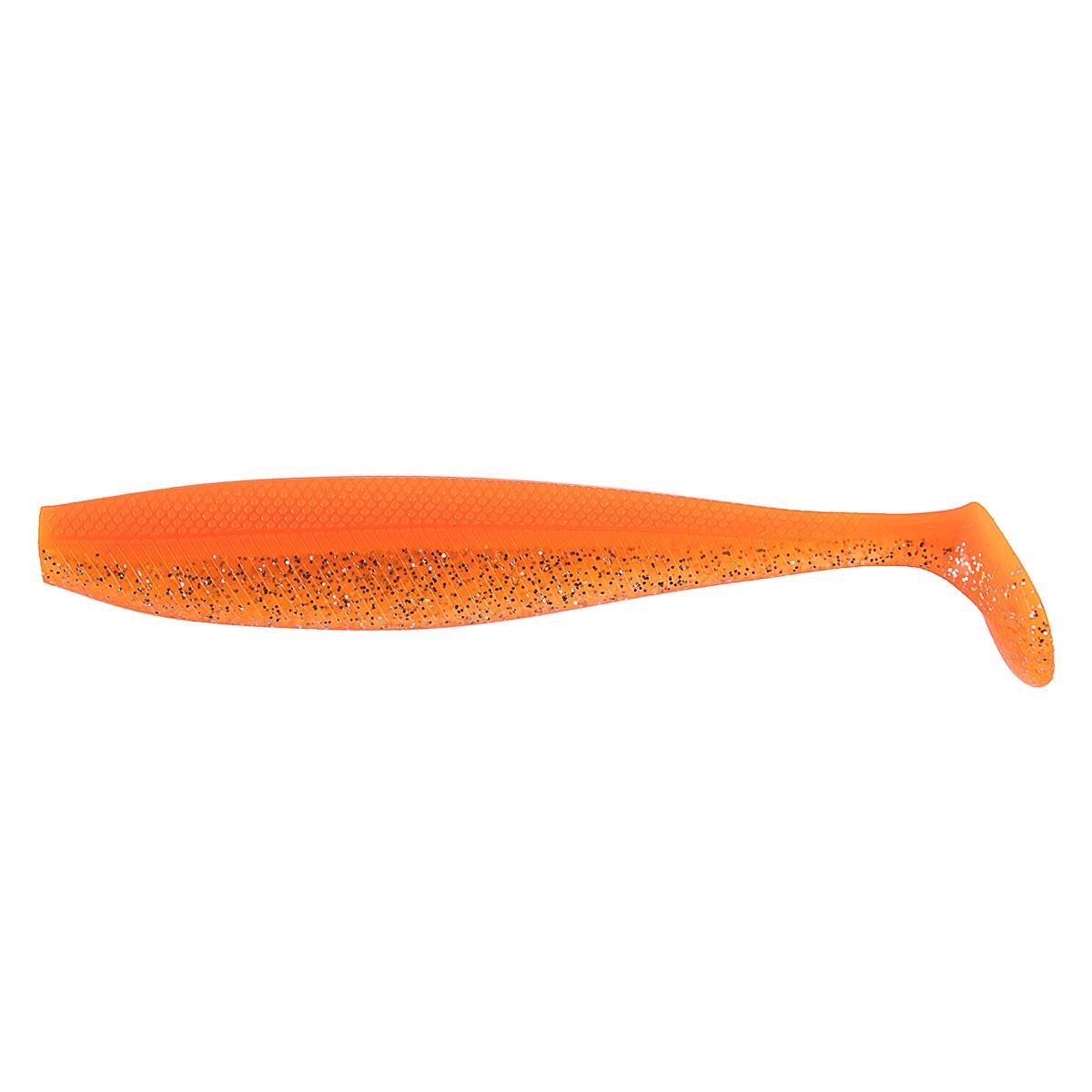 

Виброхвост Trofey 5.5"/14см Orange & Sparkles 4шт. (HS-25-022) Helios