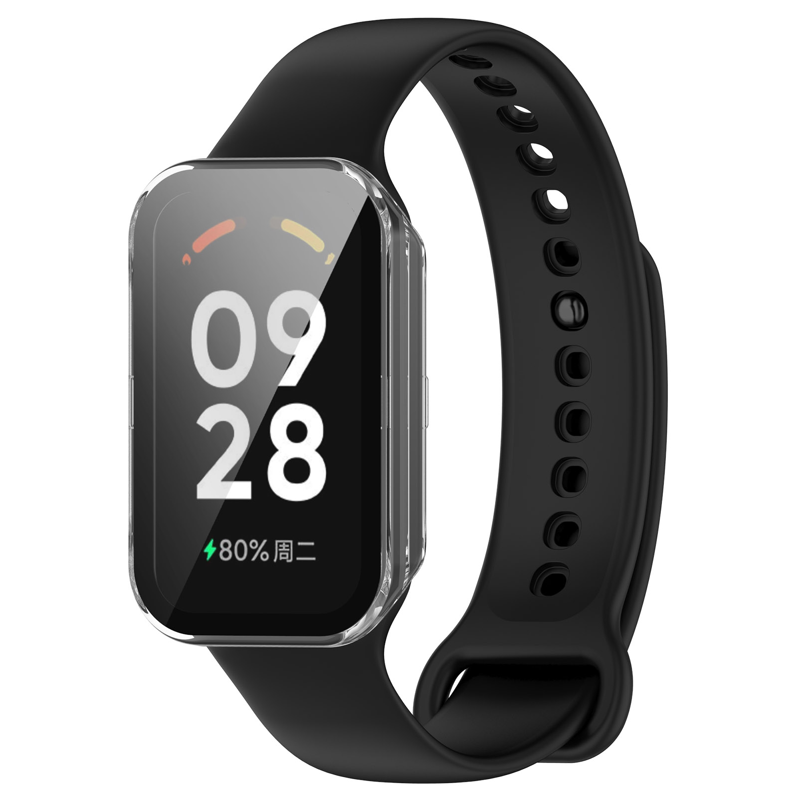 

Защитное стекло для Xiaomi Mi Band 8 Active, прозрачное, Прозрачный, Mi Band 8 Active
