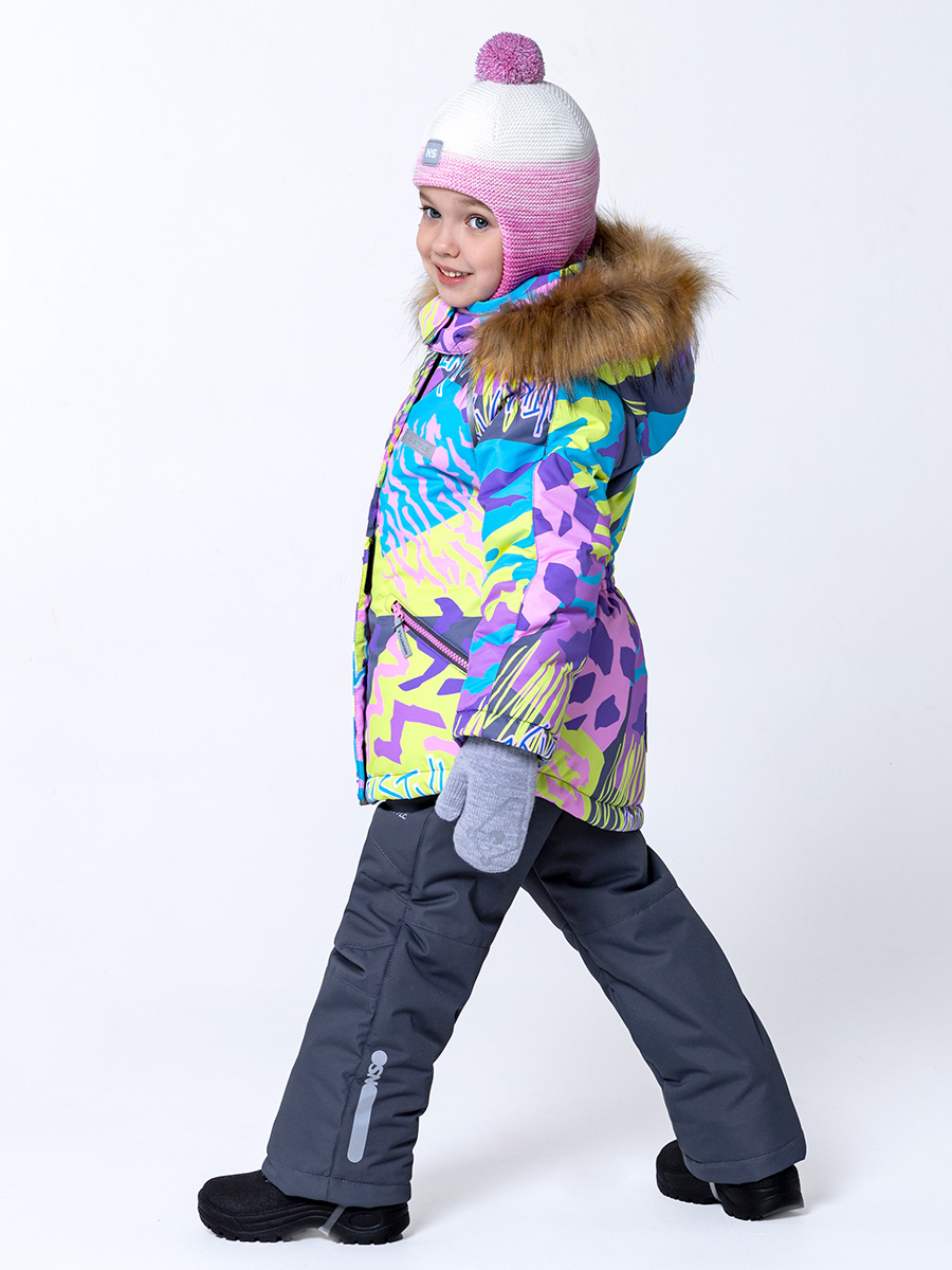 Комплект верхней одежды детский NIKASTYLE 7з0423, разноцветный, 92.