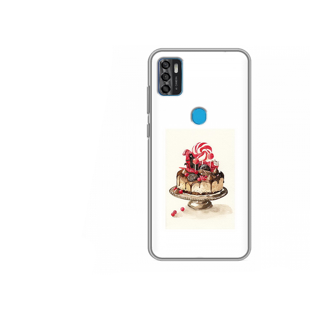 

Чехол MyPads Tocco для ZTE Blade A7s 2020 вкусный торт (PT158171.472.262), Tocco