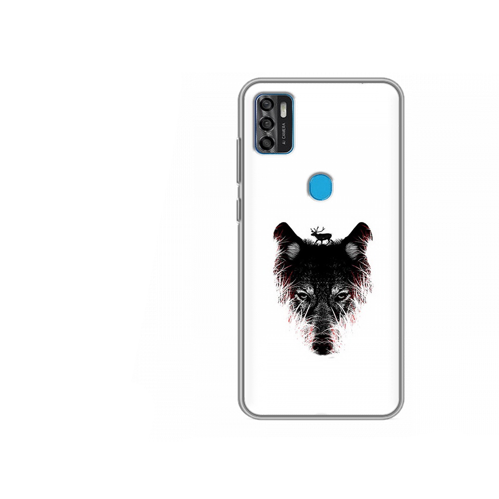 

Чехол MyPads Tocco для ZTE Blade A7s 2020 волк в траве (PT158171.472.267), Tocco