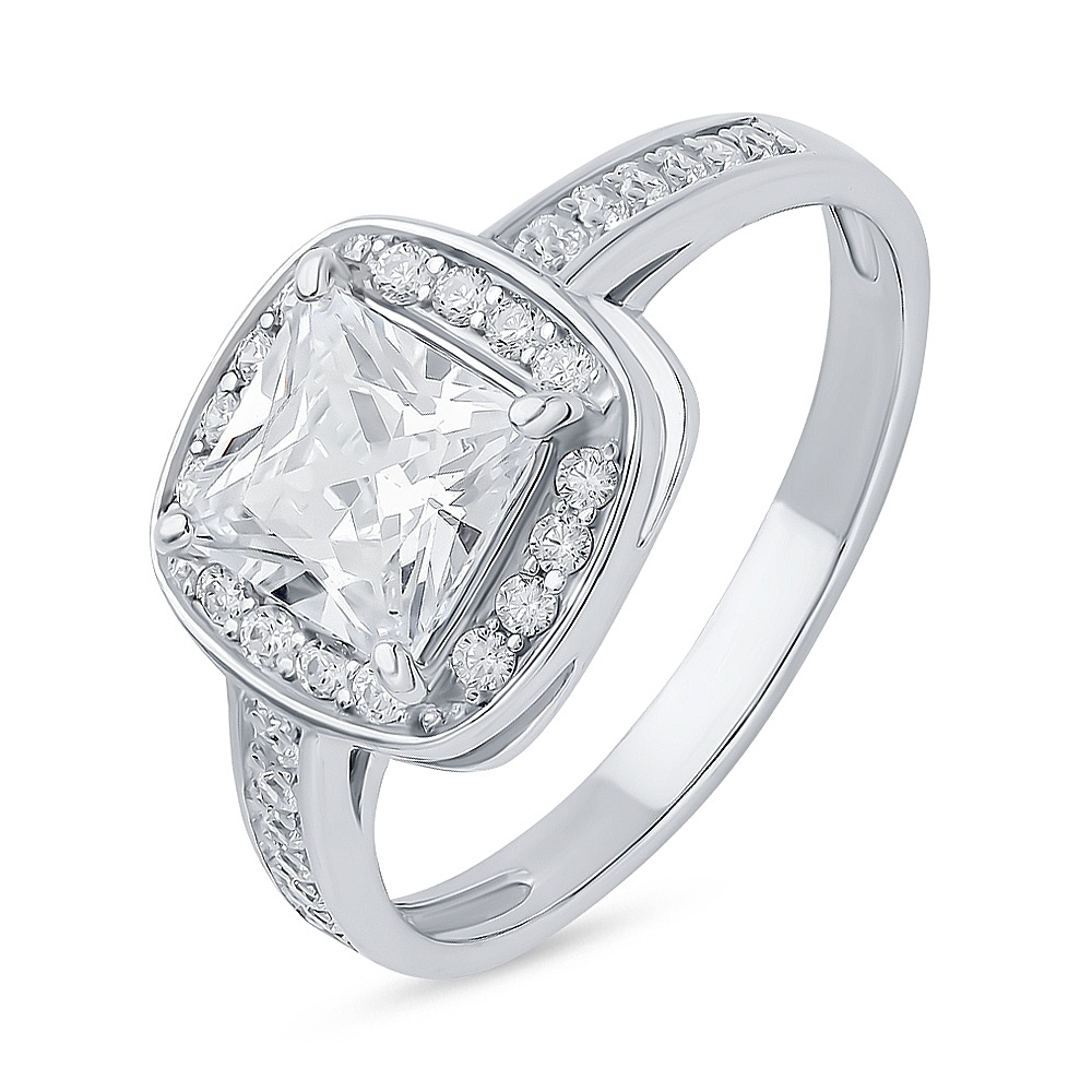 

Кольцо из серебра р. , 585Gold 701012888, фианит, 701012888