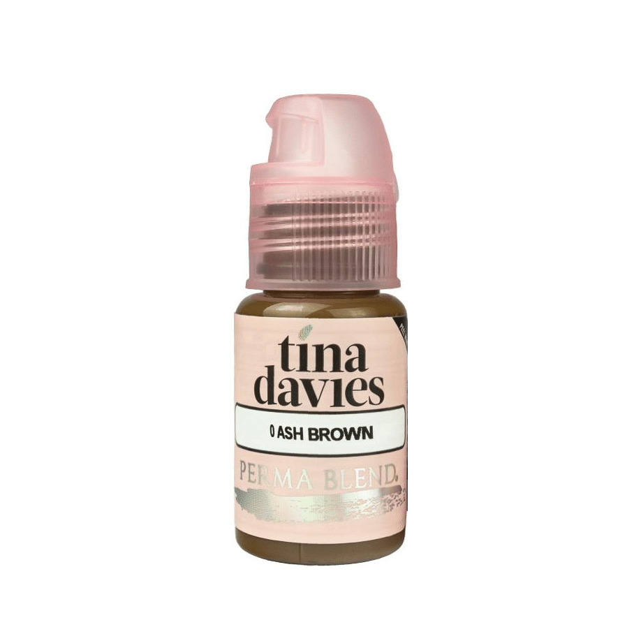 

Пигмент для татуажа бровей Perma Blend Tina Davies I Love INK 0 Ash Brown, 15 мл, 0 Ash Brown