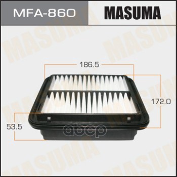 фото Фильтр воздушный masuma mfa-860 masuma арт. mfa-860