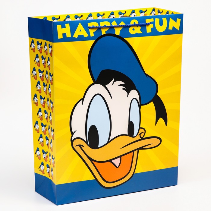 Пакет Disney подарочный Happy & fun Микки Маус 31х40х11,5 см