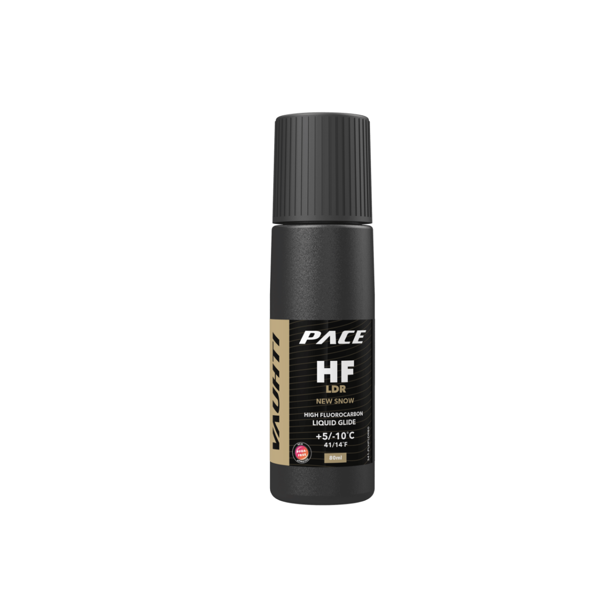 

Лыжная мазь скольжения VAUHTI HF LDR LIQUID GLIDE +5/-10C 80 мл, Черный, HF LDR LIQUID GLIDE