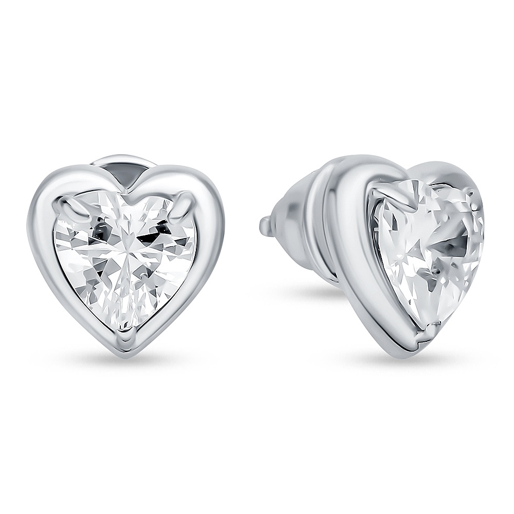 

Серьги пусеты из серебра 585Gold 702010926, фианит, 702010926