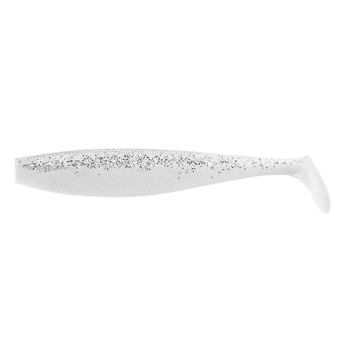 

Виброхвост Trofey 5.5"/14см White & Sparkles 4шт. (HS-25-002) Helios
