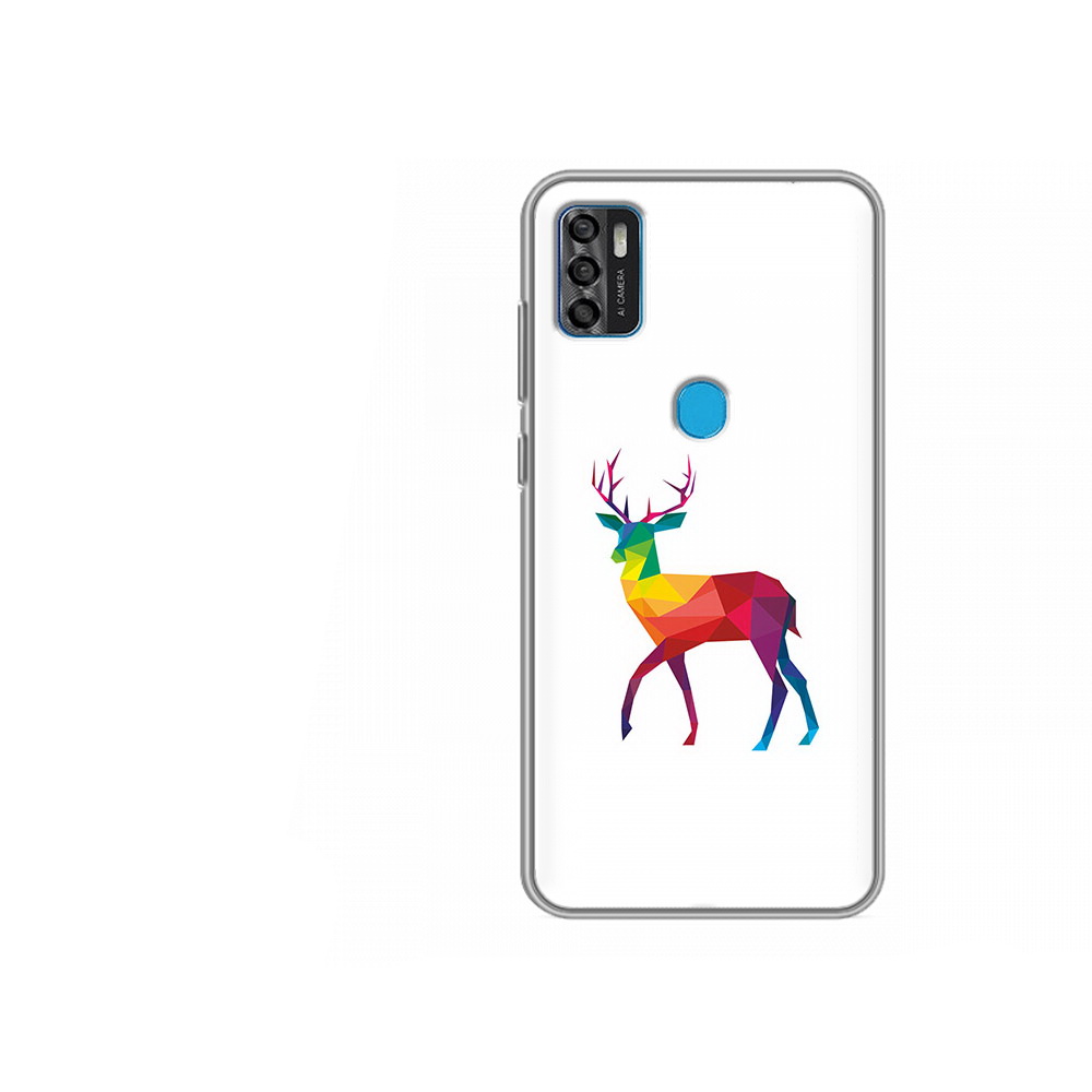 

Чехол MyPads Tocco для ZTE Blade A7s 2020 геометрический олень (PT158171.472.286), Tocco