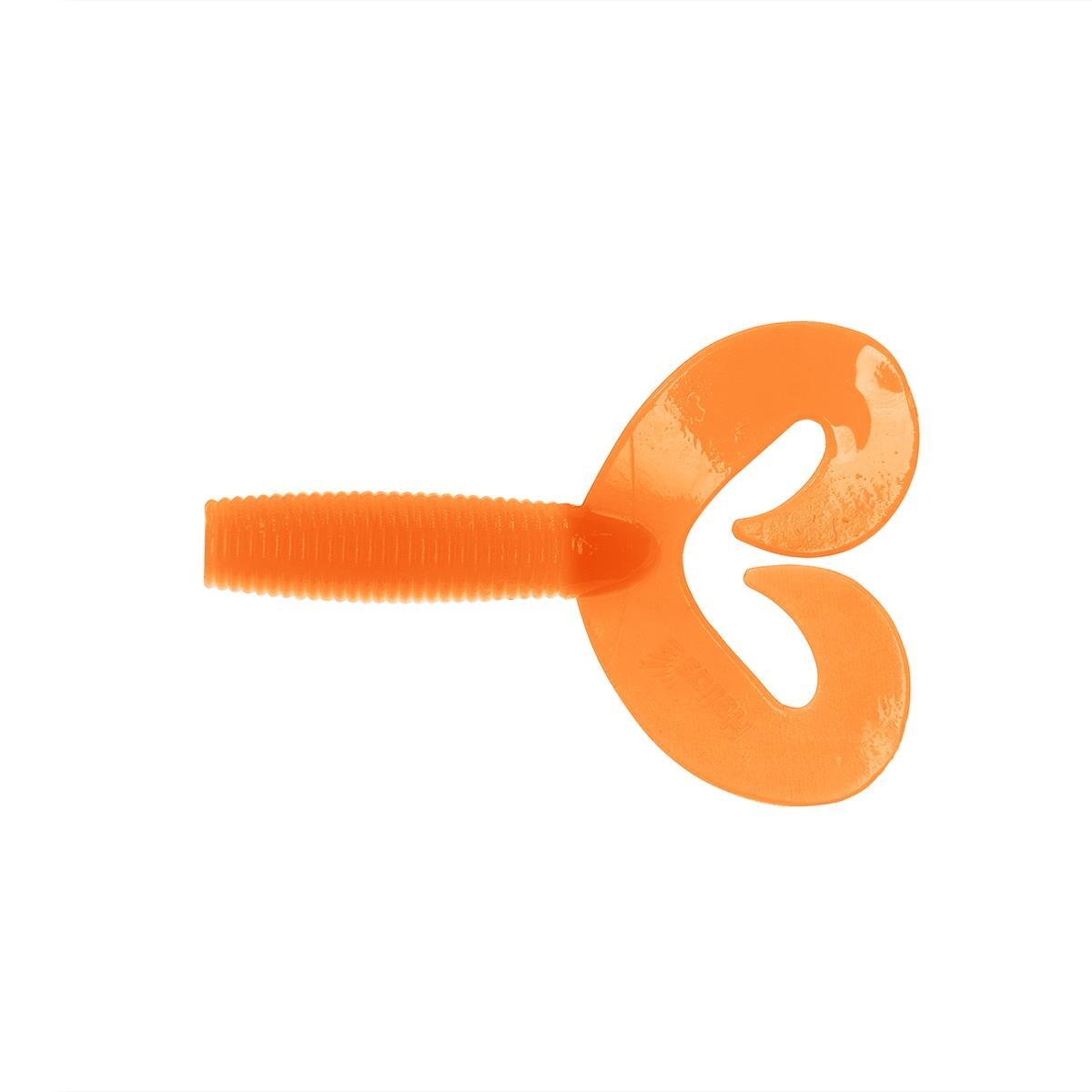 

Твистер несъедоб. Credo Double Tail 1,96"/5 см Orange 100шт. (HS-27-024-N) Helios