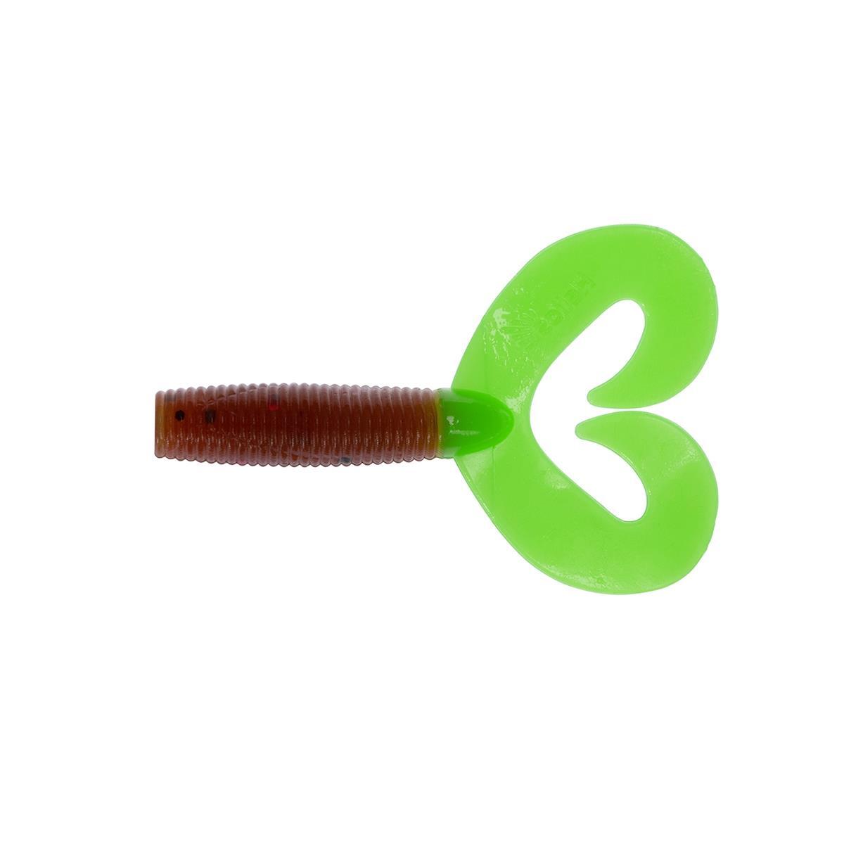 

Твистер Credo Double Tail 1,96"/5 см Rusty Gold & Lime 100шт. (HS-27-017-N) Helios