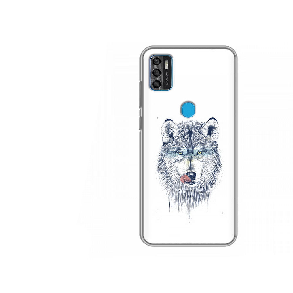 

Чехол MyPads Tocco для ZTE Blade A7s 2020 голодгый волк (PT158171.472.292), Tocco