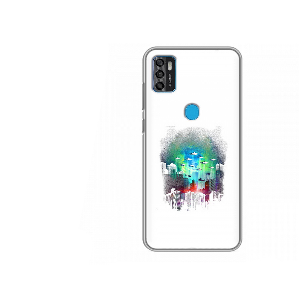 

Чехол MyPads Tocco для ZTE Blade A7s 2020 город в свечении (PT158171.472.296), Tocco