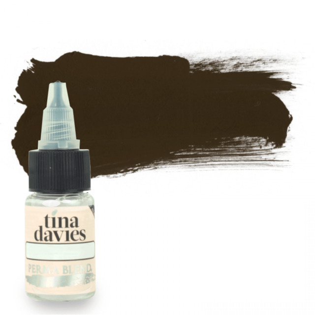 

Пигмент для татуажа бровей Perma Blend Tina Davies I Love INK 5 Bold Brown, 15 мл, 5 Bold Brown