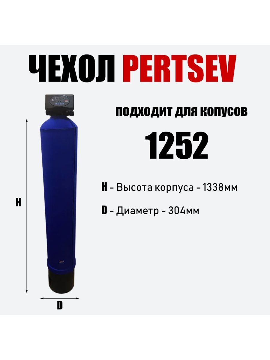 Чехол антиконденсатный Pertsev на молнии, для корпуса 1252