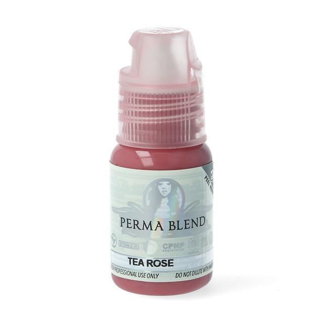 Пигмент для перманента и татуажа губ Perma Blend Tea Rose, 15мл