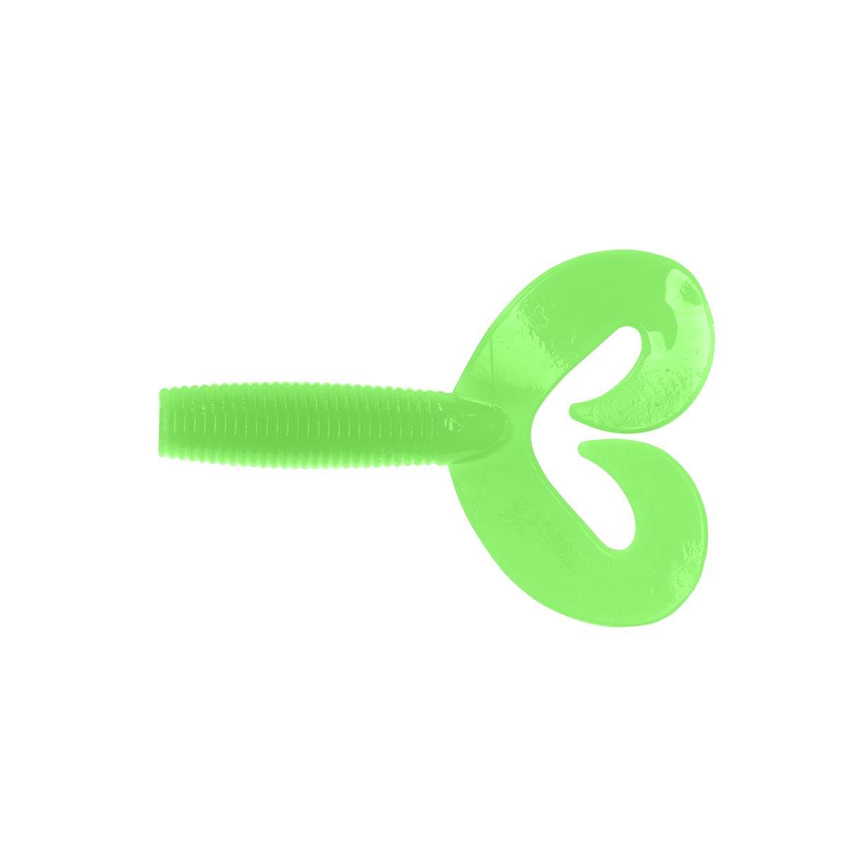

Твистер Credo Double Tail 1,96"/5 см Electric green 10шт. (HS-27-007) Helios