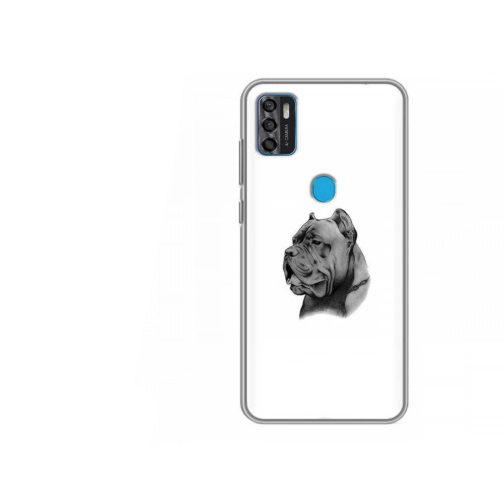 

Чехол MyPads Tocco для ZTE Blade A7s 2020 грозный бульдог (PT158171.472.300), Tocco