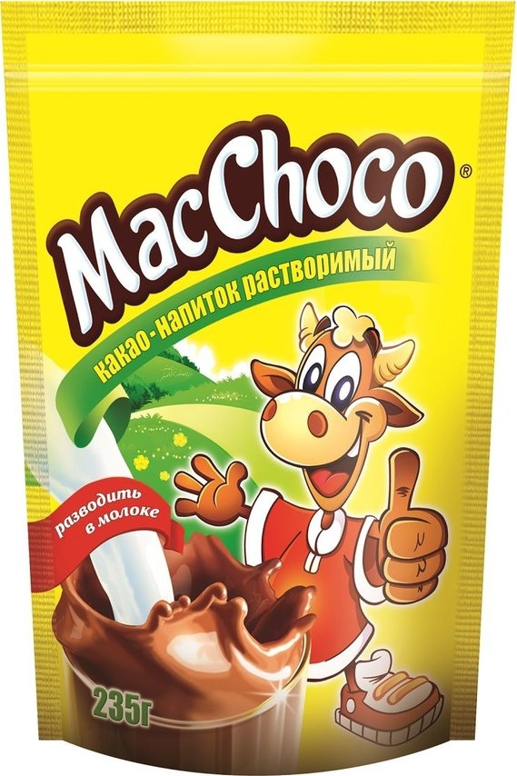 Какао-напиток MacChoco растворимый, 235 г х 12шт