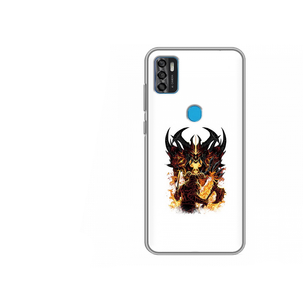 

Чехол MyPads Tocco для ZTE Blade A7s 2020 демон shadow fiend (PT158171.472.318), Tocco
