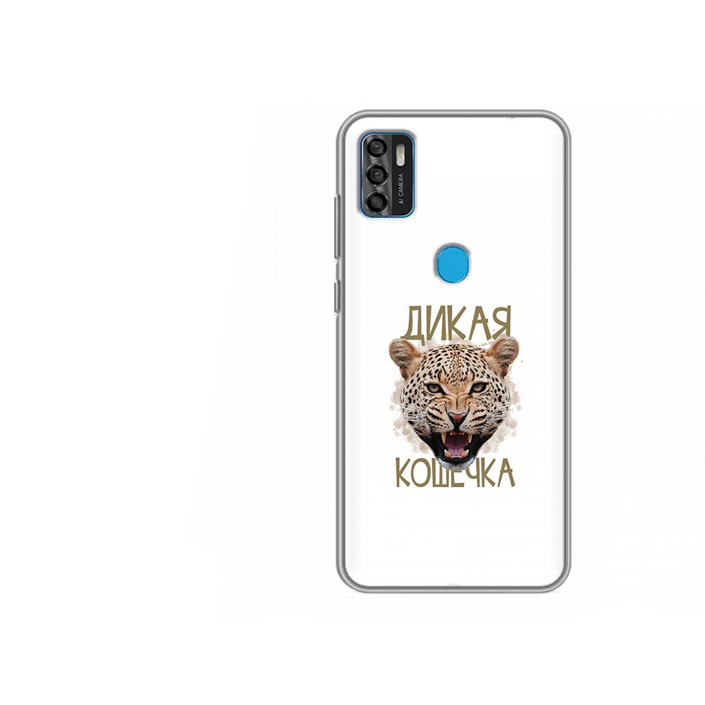 Чехол MyPads Tocco для ZTE Blade A7s 2020 дикая кошечка (PT158171.472.324)