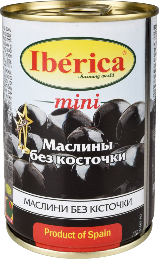 Маслины Iberica mini без косточки, 300 г х 12шт