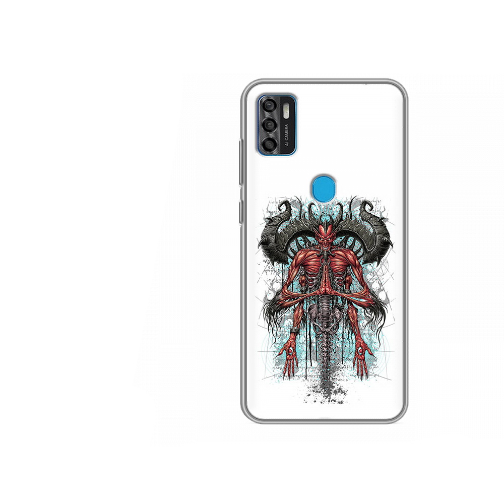 

Чехол MyPads Tocco для ZTE Blade A7s 2020 дьявол (PT158171.472.340), Tocco