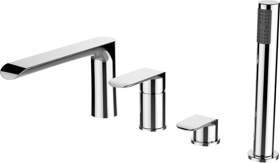 

Смеситель Clever Start Elegance 61128 на борт ванны /61128